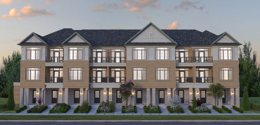 Deerview Heights Townhomes In Pickering By Stonepay