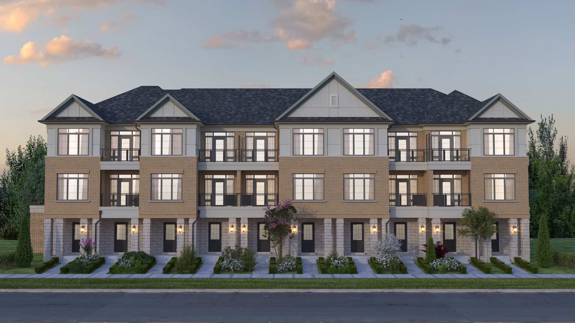 Deerview Heights Townhomes In Pickering By Stonepay
