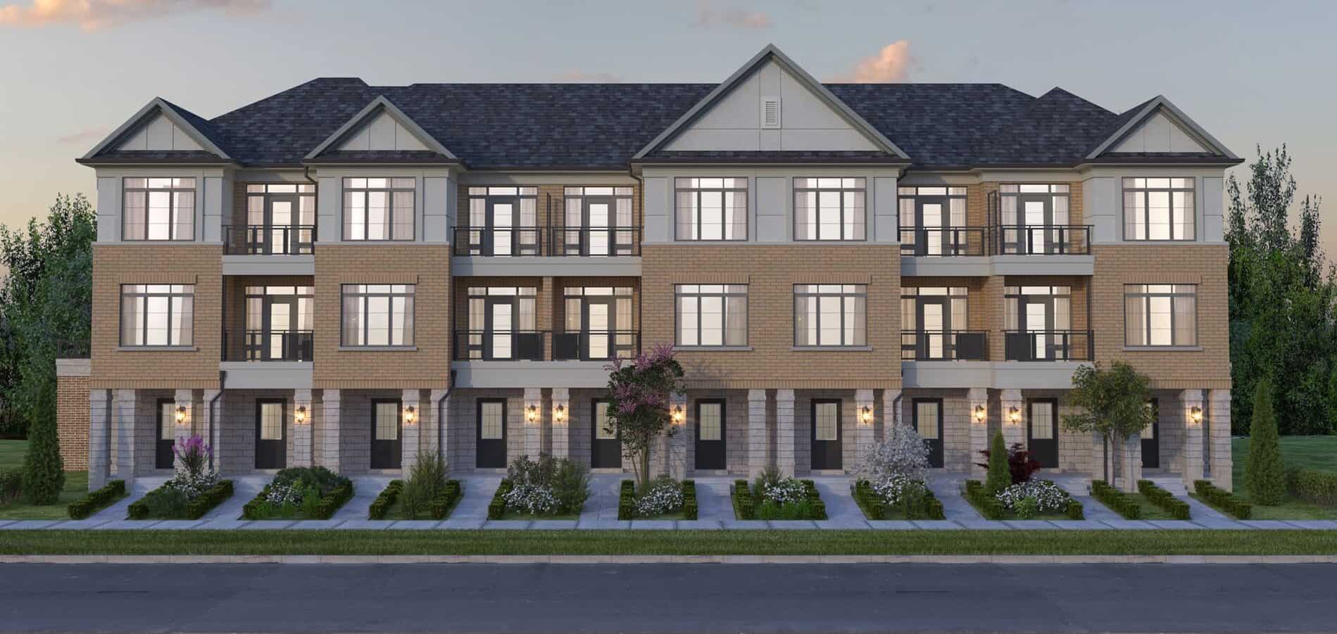 Deerview Heights Townhomes In Pickering By Stonepay