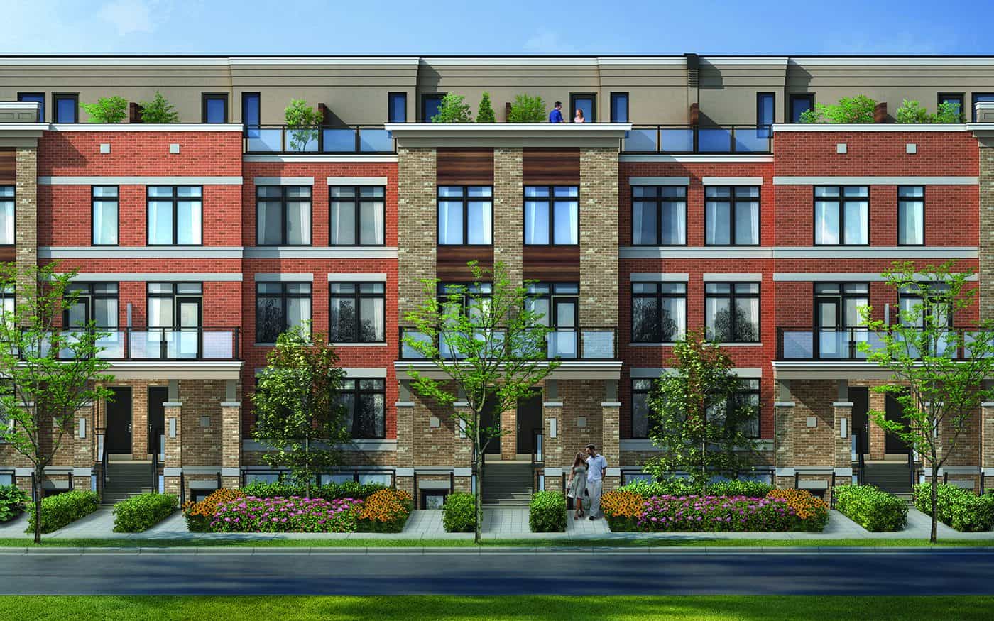 High Point Urban Towns by Laurier Homes in Richmond Hill