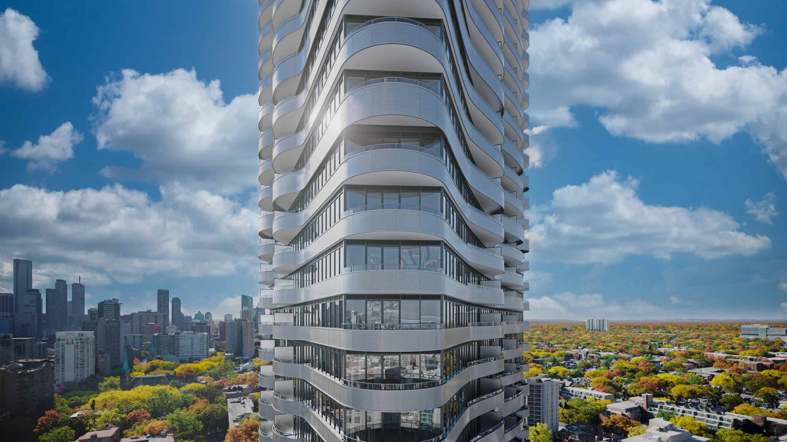 Elektra condos by Menkes development Ltd. in Toronto