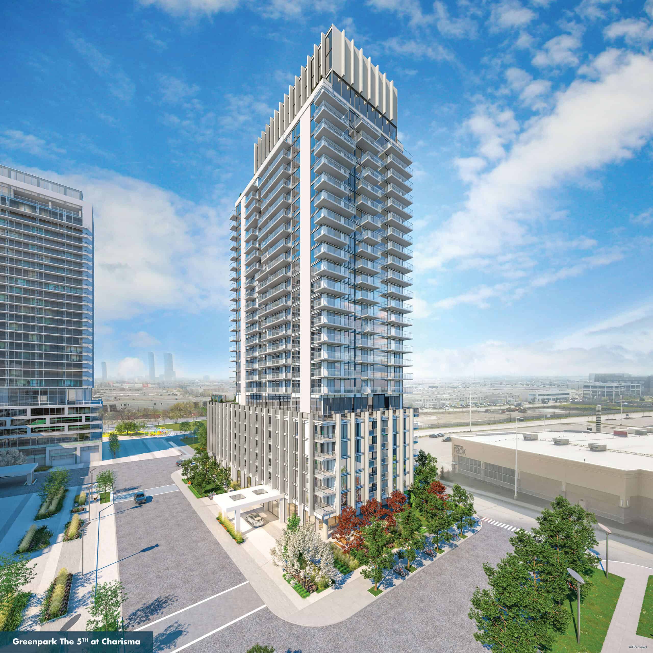 The fifth at Charisma by Greenpark group in Vaughan