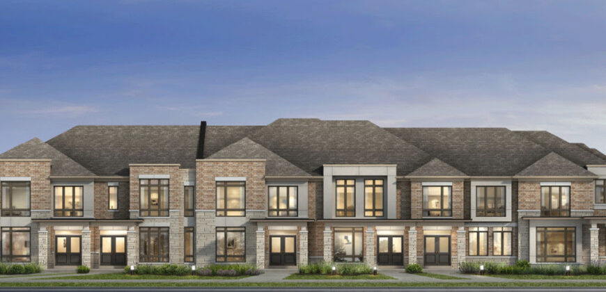 Whitby Meadows Townhomes by Fieldgate Homes in Whitby