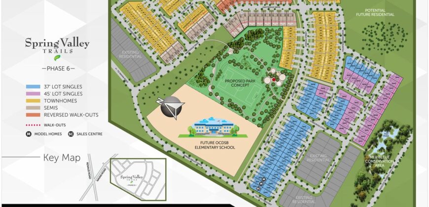 Spring Valley Trails by Claridge Homes in Ottawa