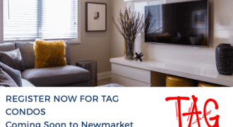 TAG Condos by Andrin Homes in Newmarket