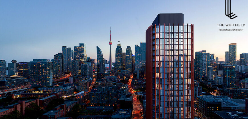 The Whitfield Residences On Front by Menkes in Toronto