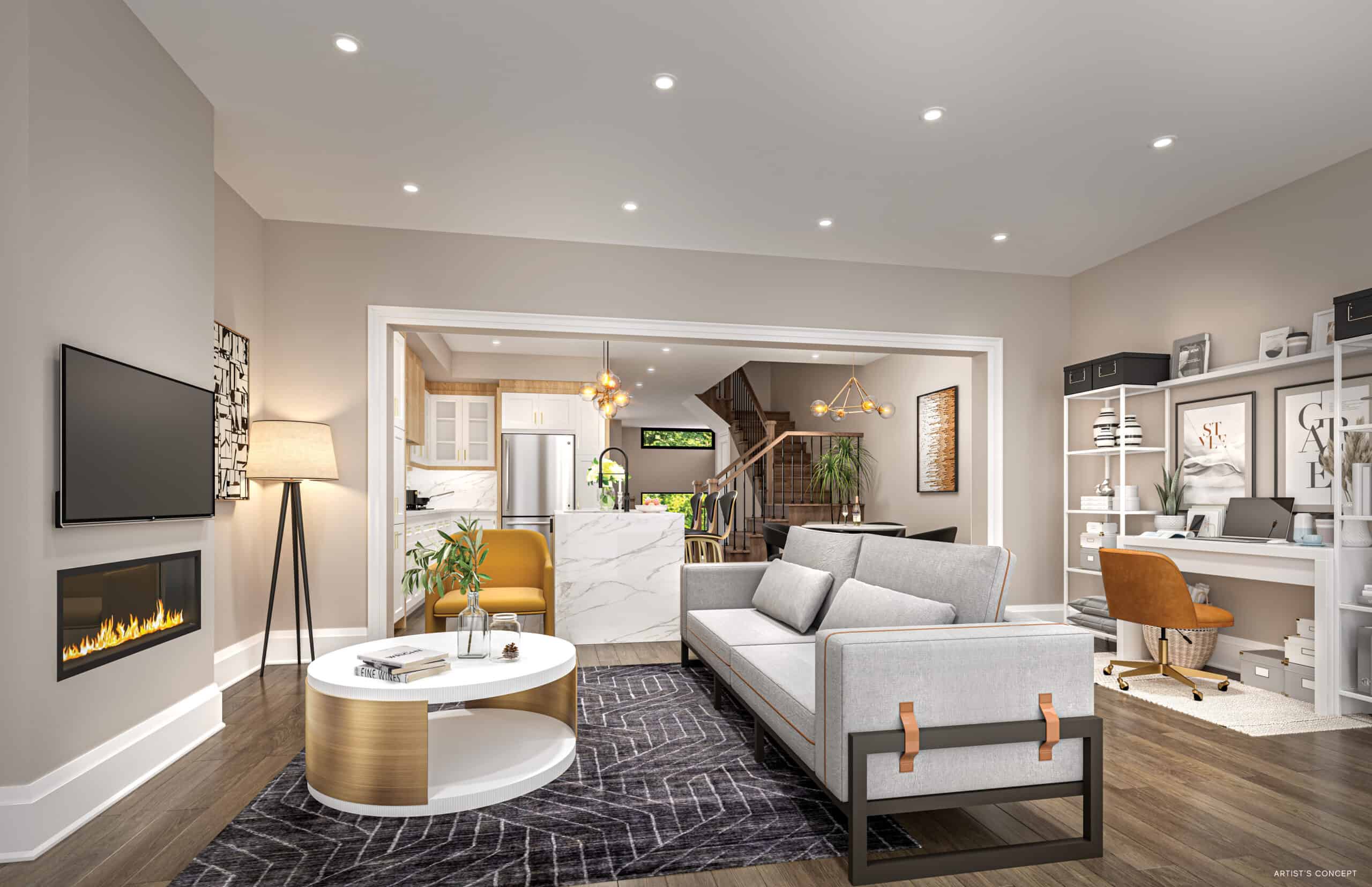 Oakbrook Towns by Crystal Homes in Oakville