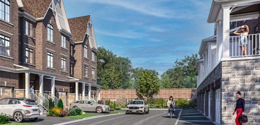 Mill Street Townhomes by Garden Homes in Markham