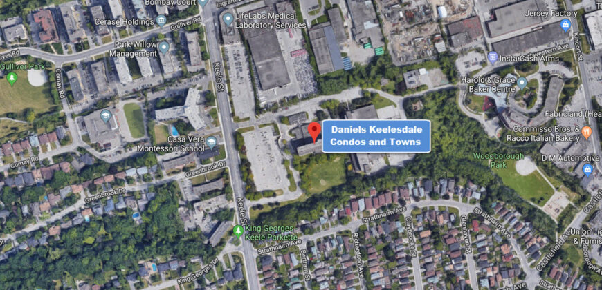 Keelesdale 3 Condos & Towns by Daniels Corporation in Toronto