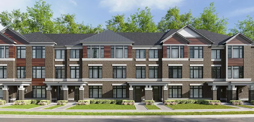 Mount Hope Townhouse by Cachet Homes in Hamilton