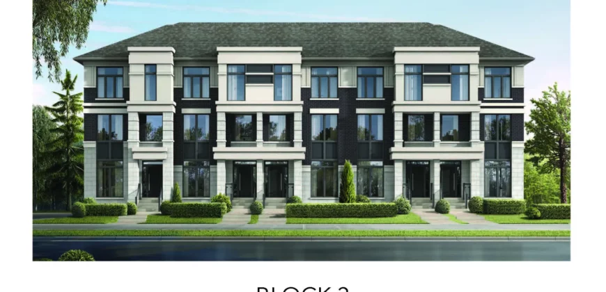 Lake Wilcox Towns by Centralpark Homes in Richmond Hill