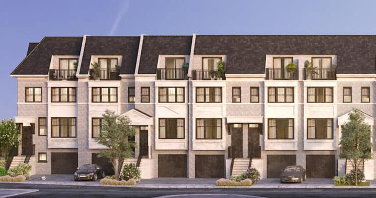 Lakeview Towns by Plazacomm developments in Barrie