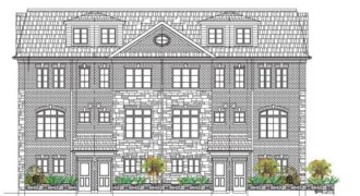 2207 Dixie Road townhome by Fountain Hill Construction in Mississauga