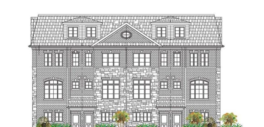2207 Dixie Road townhome by Fountain Hill Construction in Mississauga