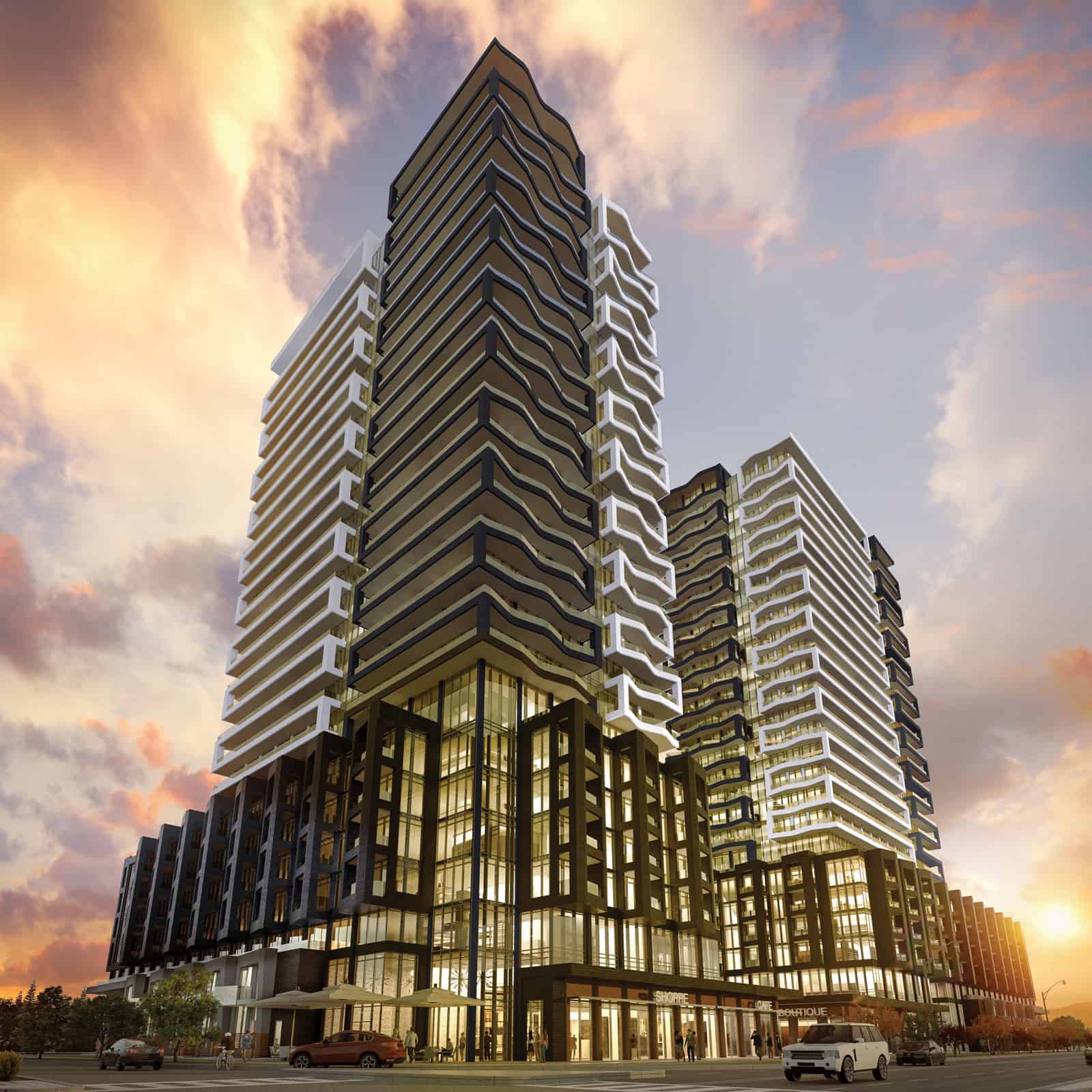 Duo Condos Tower 2 by national homes & Brixen developments in Brampton