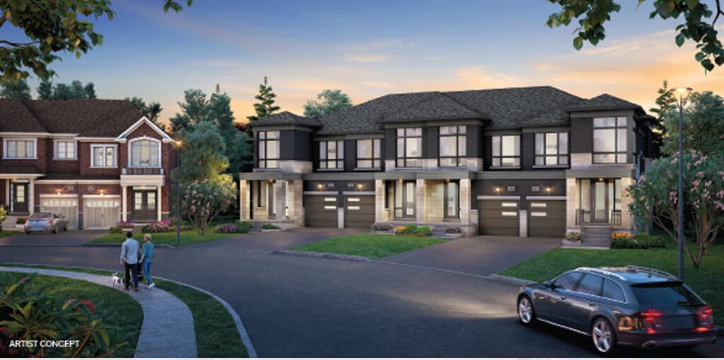 New Seaton Homes by Tower Hill and Aspen Ridge and Brookfield Residential in Pickering