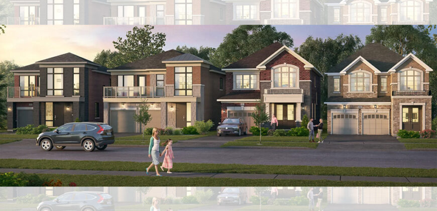 New Seaton Homes by Tower Hill and Aspen Ridge and Brookfield Residential in Pickering