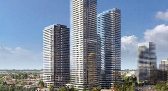 Six Points Plaza Condos by Liberty Development Corp. in Etobicoke