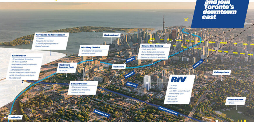 The Riv Condos by Broccolini Construction in Toronto