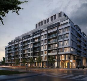 Club 285 condominiums by Altree Developments in Toronto