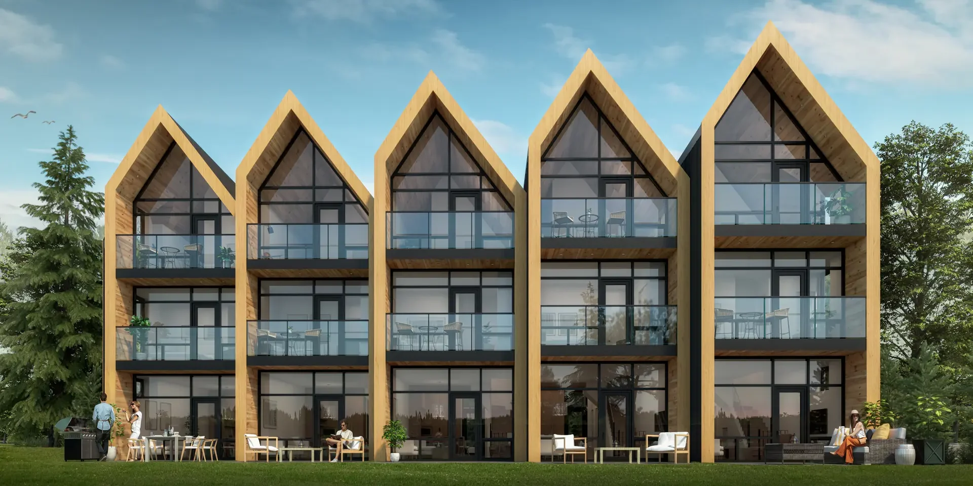 The Lake house by Queenscorp in Mississauga
