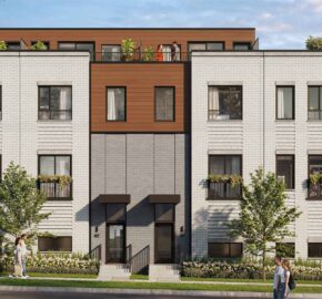 Thornhill Walk Towns by Liberty Development Corporation in Vaughan