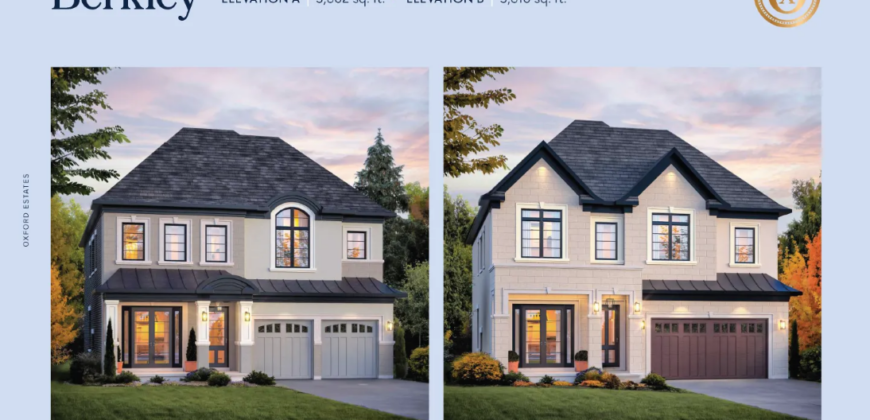 Oxford Estates by Sunny Communities in Richmond Hill