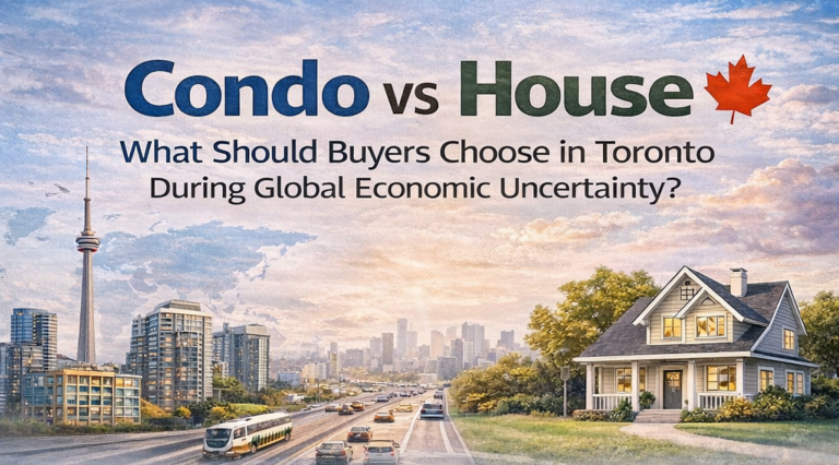 Condo vs House: What Should Buyers Choose in Toronto During Global Economic Uncertainty?