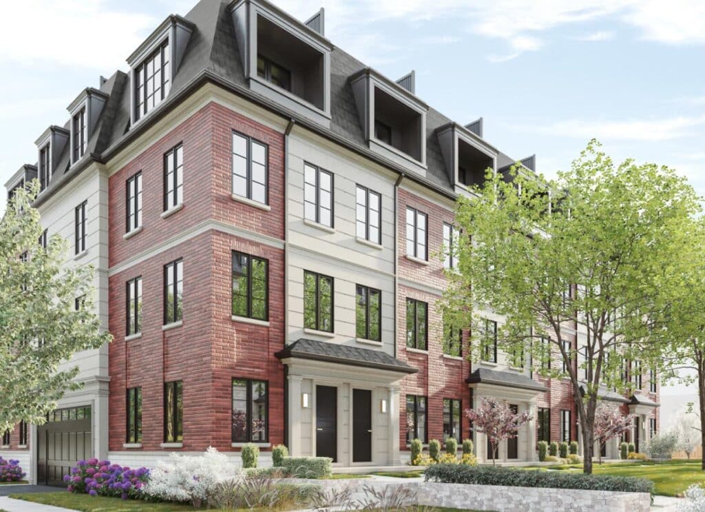 Kerr Village Towns by Brightstone Developments in Oakville