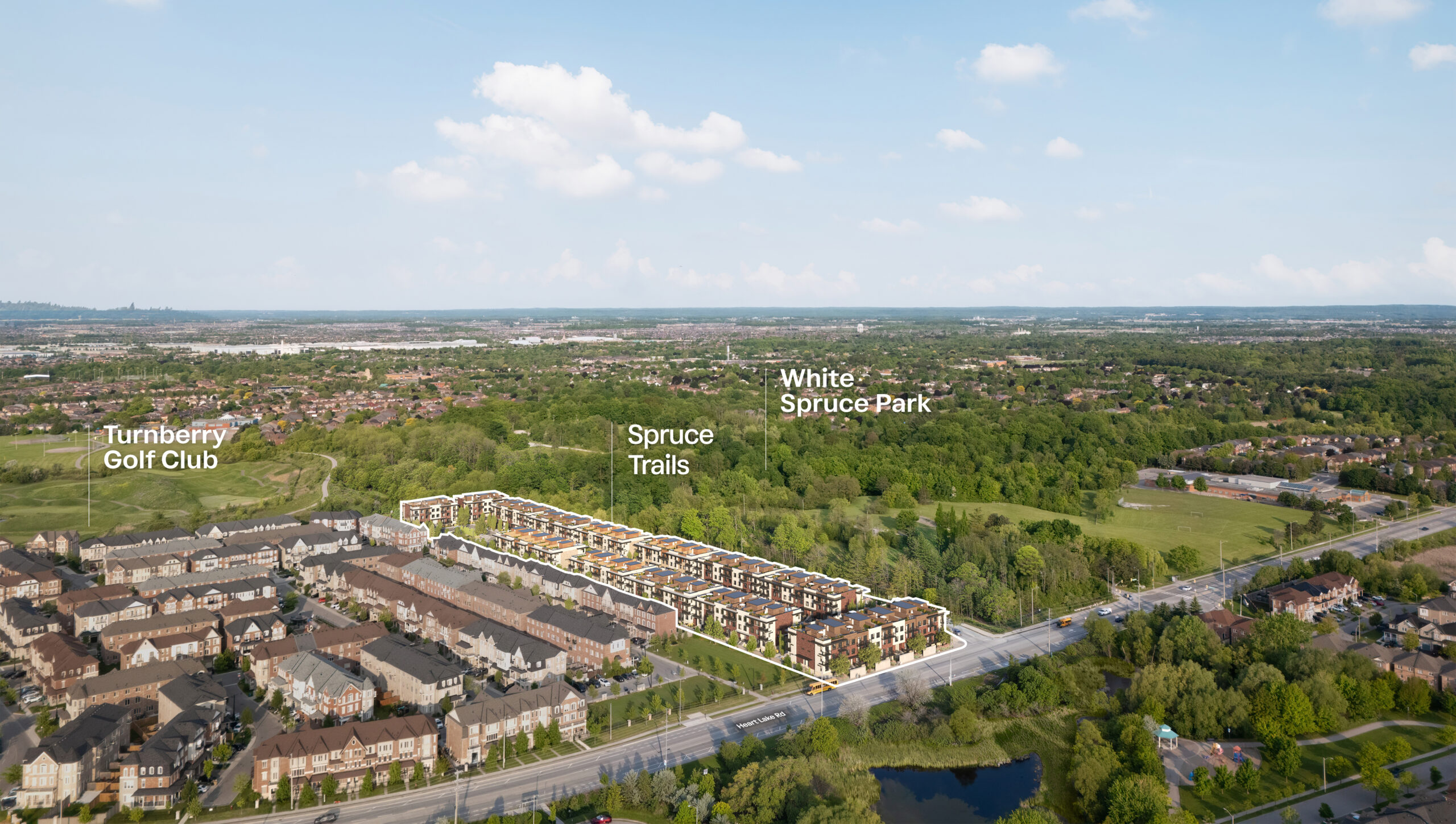 Spruce Trails by Elm Developments in Brampton