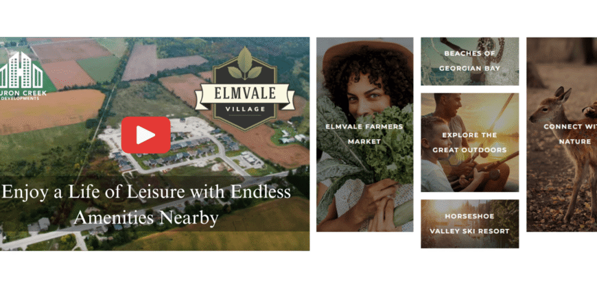 Elmvale Village by Huron Creek Developments in Elmvale