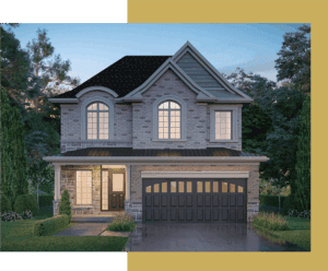 King East Estates Richmond Hill detached home at night