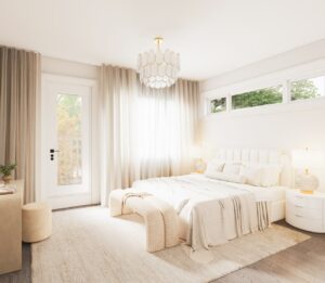 Mackenzie Park Oshawa bedroom rendering