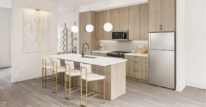 Mackenzie Park Oshawa kitchen rendering