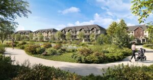 Skylands Towns Richmond Hill streetscape rendering