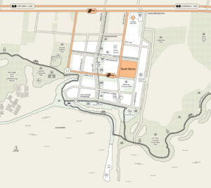South Banks Mississauga location map in Lakeview Village